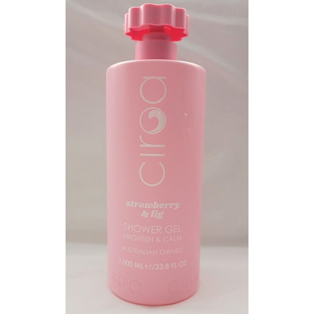 Ciroa Beauty Strawberry & Fig Shower Gel Clarify & Hydrating 33.8 fl oz
